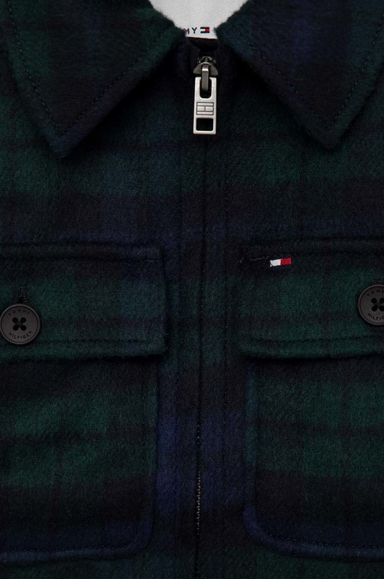 Deklice Otroška jakna Tommy Hilfiger KG0KG07058.PPYX zelena