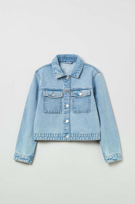 OVS geacă din denim pentru copii necaptusit albastru 1689120.Girl.10.15years