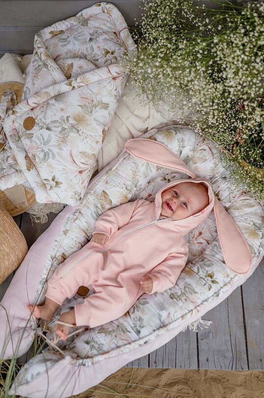 Jamiks pajacyk niemowlęcy pomarańczowy ANDREA.Kombin.JWF056.G