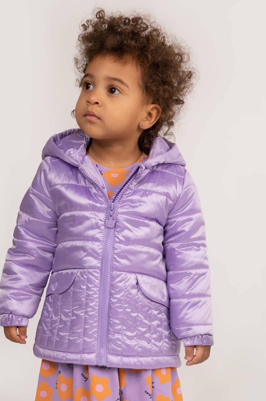 Coccodrillo geaca bebe cu captuseala violet WC3152703OGN