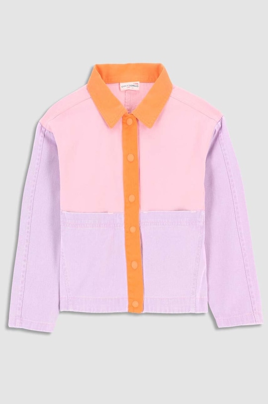 Dětská riflová bunda Coccodrillo WC3152301RPJ vícebarevná SS23