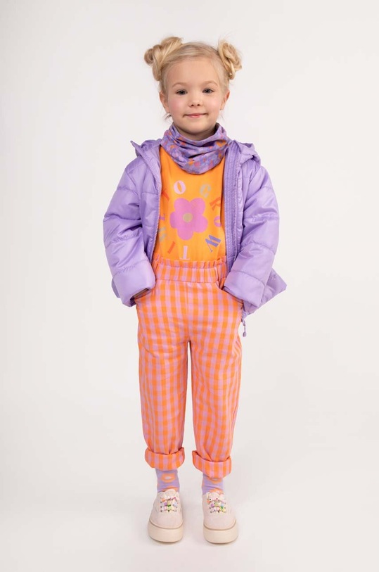 Dziewczynka Coccodrillo kurtka dziecięca WC3152707OGK fioletowy