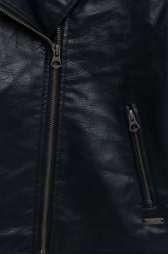 Αγορίστικα Παιδικά δερμάτινα μπουφάν Pepe Jeans PG401065 σκούρο μπλε