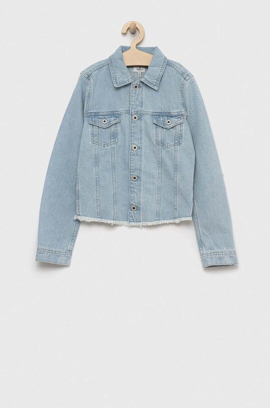 Dětská riflová bunda Pepe Jeans nezateplené modrá PG401069