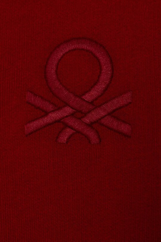 Κοριτσίστικα Παιδική βαμβακερή μπλούζα United Colors of Benetton 3J68C501B.G.SEASONAL κόκκινο