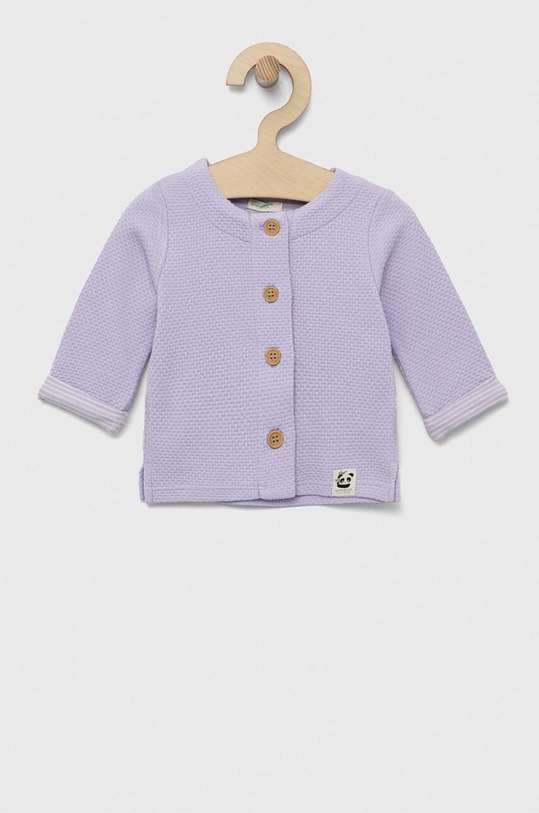 Παιδικό κάρδιγκαν United Colors of Benetton άλλο μωβ 3W9MA500K.W.SEASONAL