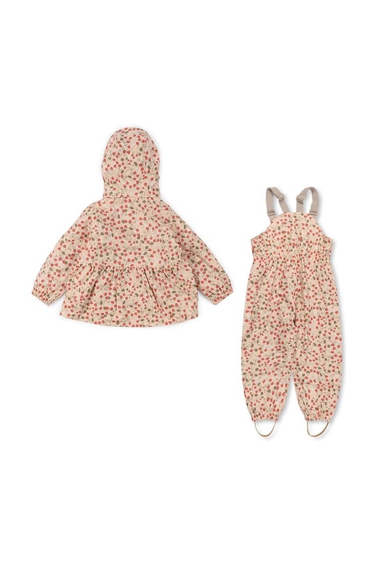 Konges Sløjd salopeta si sacou pentru copii KS3521 rosu SS23