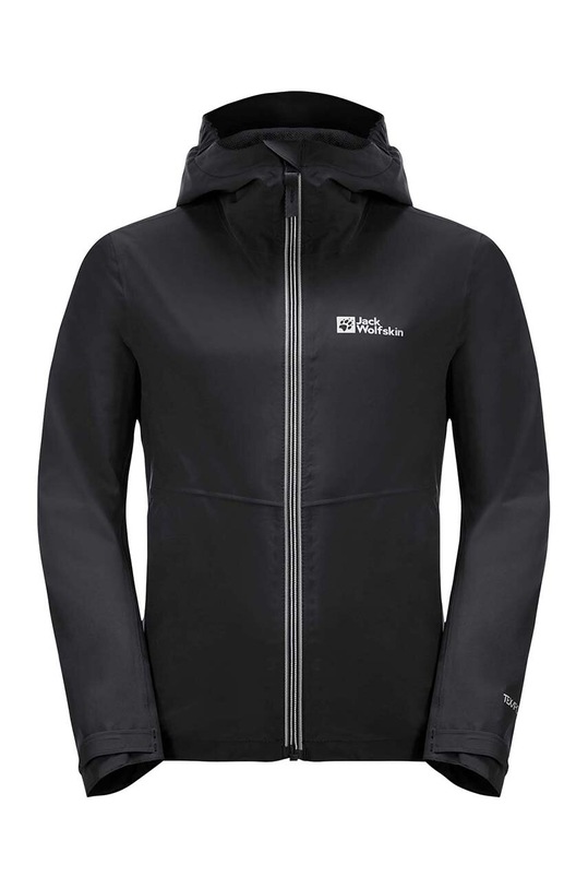 Jack Wolfskin geaca copii JWP SHELL K cu captuseala negru 1608852.92.152.Updat