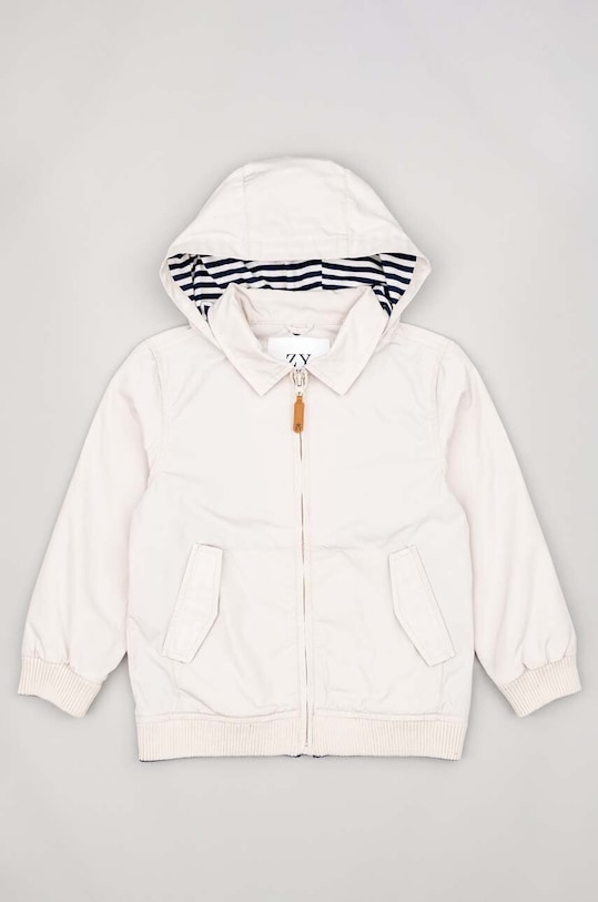 Dětská bunda zippy nezateplené šedá ZKBAP0102.23003