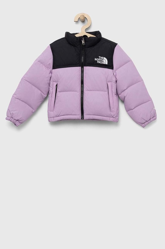 Παιδικό μπουφάν με πούπουλα The North Face άλλο μωβ NF0A82TS