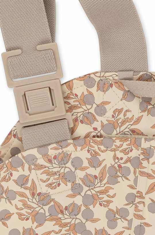 Konges Sløjd salopeta si sacou pentru copii bej KS4332