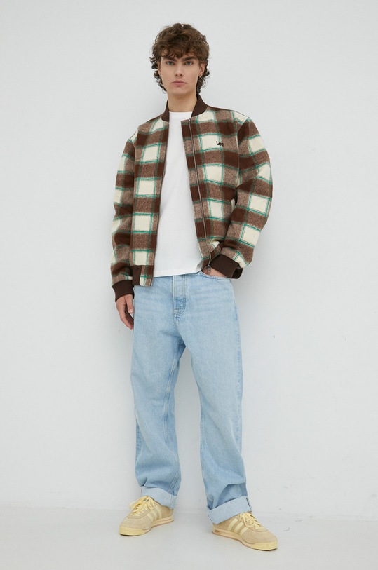 Lee kurtka z domieszką wełny L87ECJ52 multicolor SS23