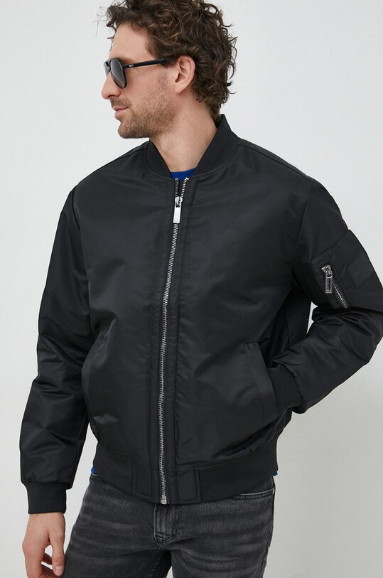 Calvin Klein kurtka bomber nieocieplane czarny K10K109907.PPYX