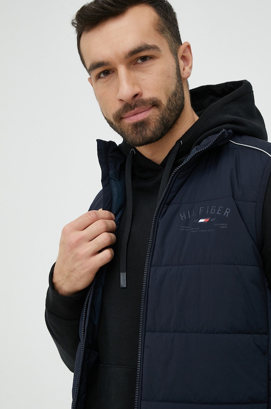 Αμάνικο μπουφάν Tommy Hilfiger σκούρο μπλε MW0MW28928.PPYX