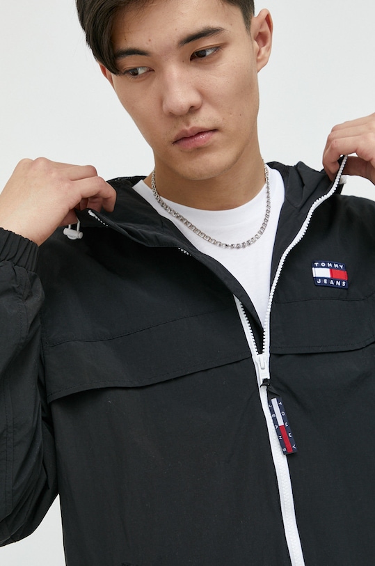 Tommy Jeans kurtka czarny DM0DM13340.PPYX