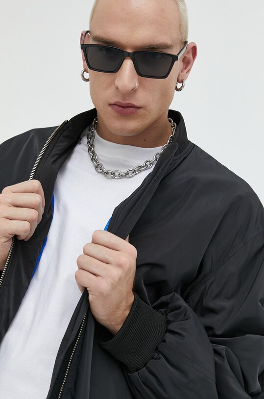 Karl Lagerfeld Jeans bomber dzseki 231D1501 fekete