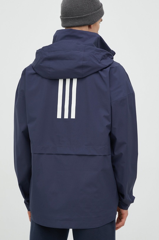 Oblečení Nepromokavá bunda adidas H65737 námořnická modř