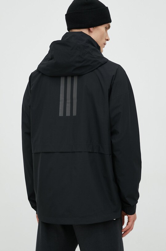 Abbigliamento adidas giacca impermeabile HG6016 nero