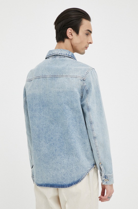 Odzież Tiger Of Sweden kurtka jeansowa T71664003 niebieski