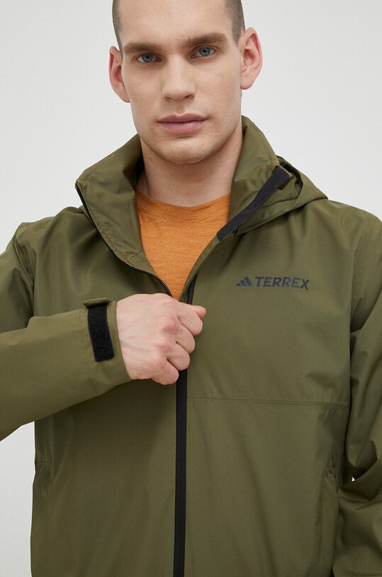 Яке за спортове на открито adidas TERREX Multi зелен HN5453