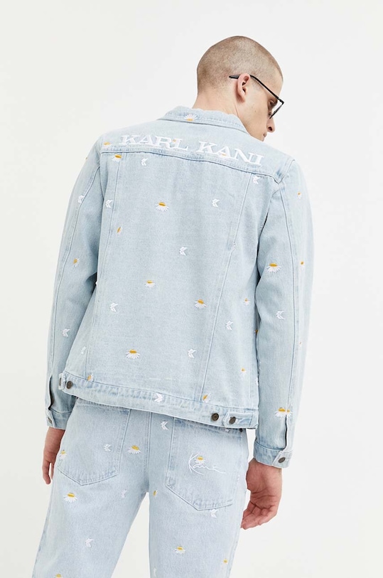 Îmbrăcăminte Karl Kani geacă din denim 6087159 albastru