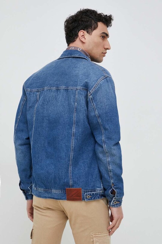 Oblečení Džínová bunda Pepe Jeans Young Bandana PM402673.000 námořnická modř