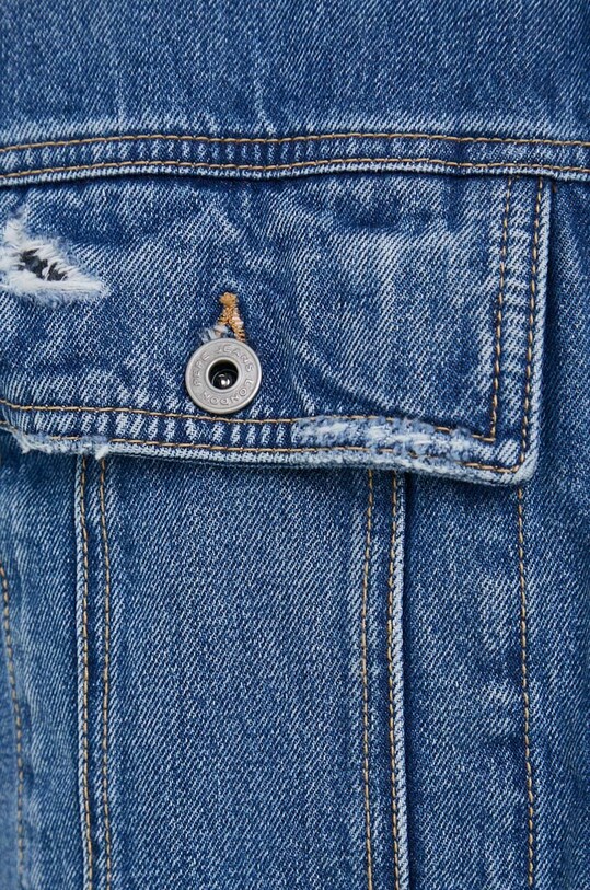 Pepe Jeans geacă din denim Young Bandana PM402673.000 bleumarin