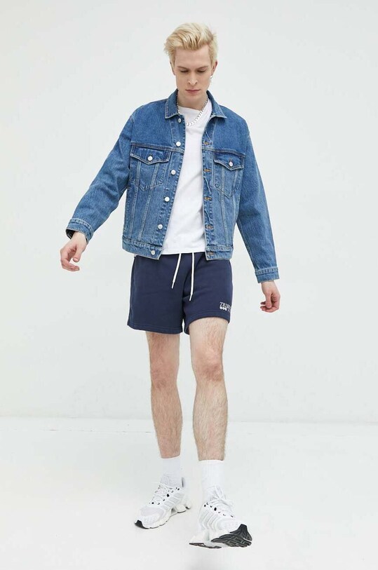 Дънково яке Abercrombie & Fitch KI132.3009.223 син SS23