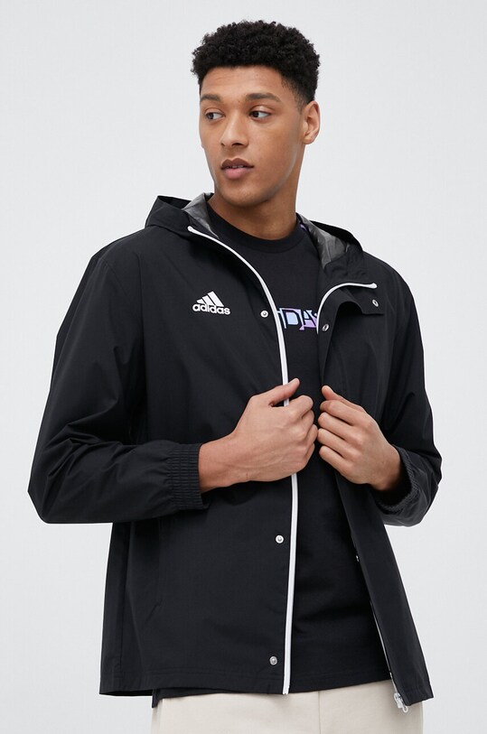 Куртка adidas Performance с капюшоном чёрный IK4010