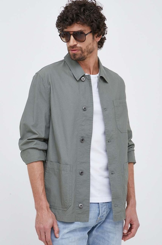 Pepe Jeans kurtka Channing bez kaptura zielony PM402702.674