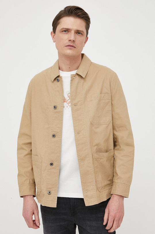 Pepe Jeans kurtka nieocieplane beżowy PM402702.855