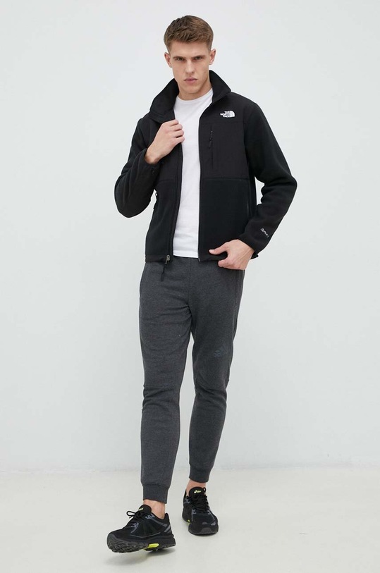 The North Face sportos pulóver Denali JACKET NF0A7UR2JK31 fekete SS24