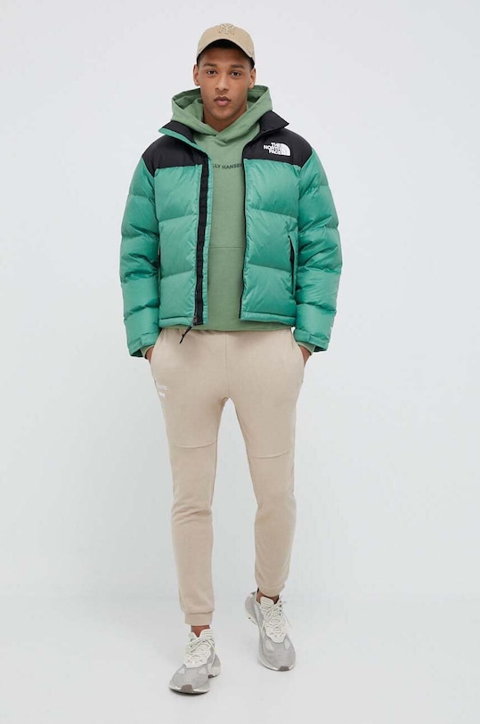 Péřová bunda The North Face 1996 RETRO NUPTSE JACKET NF0A3C8DN111 zelená SS23