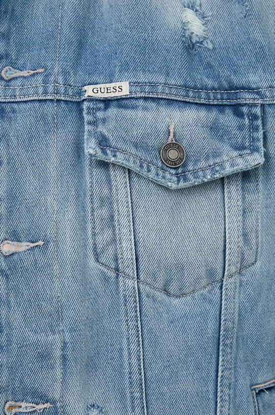 Guess kurtka jeansowa DILLON M2GXN1.D4HW4 niebieski