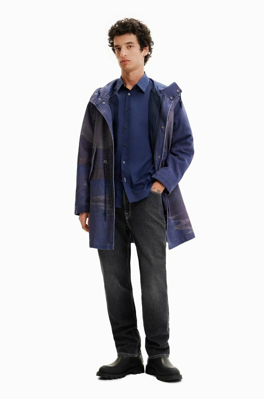 Desigual hanorac cu captuseala bleumarin 23SMEW03