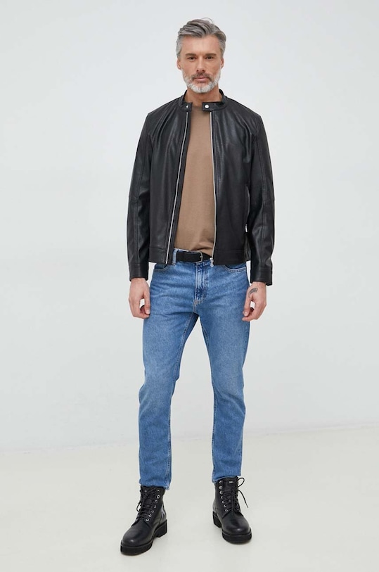 Sisley kurtka 21DYSN01L.100 czarny SS23