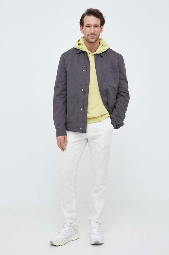 United Colors of Benetton kurtka 2QTUUN021.0H7 szary SS23