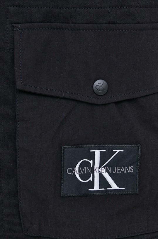 Calvin Klein Jeans pamut mellény J30J323166.PPYX fekete