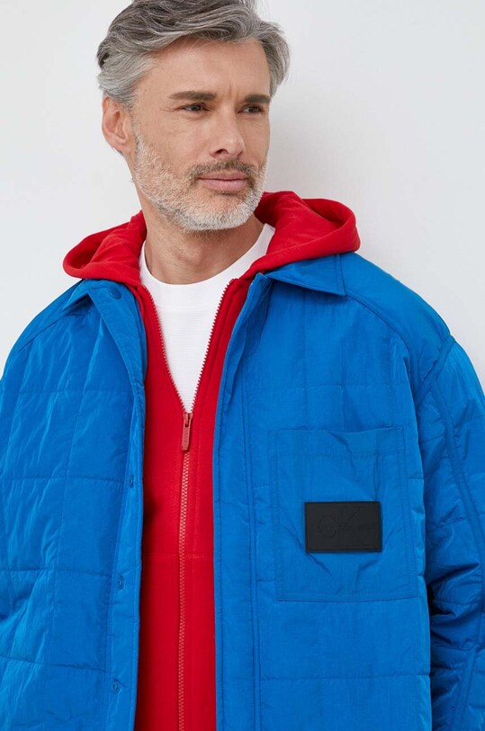 Μπουφάν Calvin Klein Jeans J30J322936.PPYX μπλε