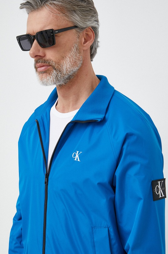 Bomber bunda Calvin Klein Jeans modrá J30J322942.PPYX