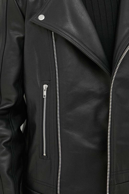 Bruuns Bazaar ramoneska skórzana Paris BBM1523 czarny