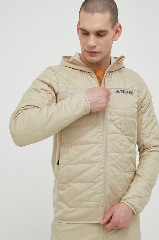 adidas TERREX kurtka sportowa Multi Hybrid pozostałe beżowy HS9691