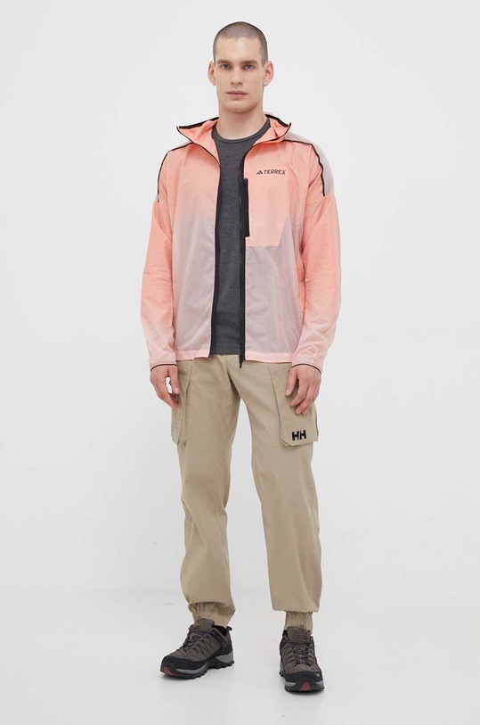 Ветровка adidas TERREX Agravic Windweave HZ1327 оранжевый SS23
