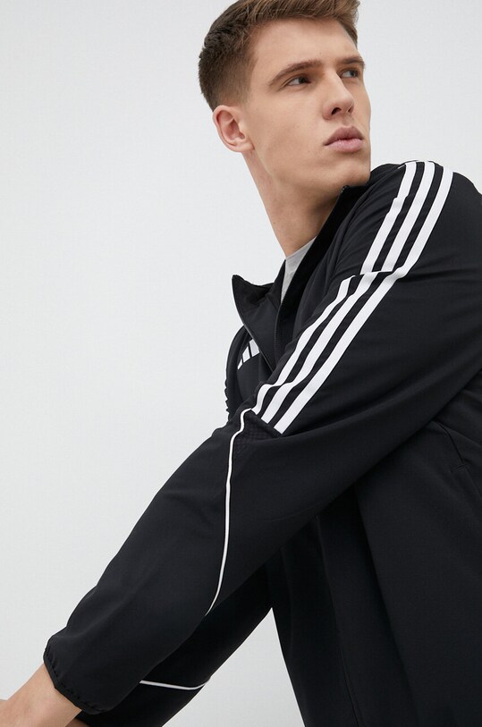 adidas Performance jacheta de antrenament Tiro 23 cu captuseala negru HZ9066