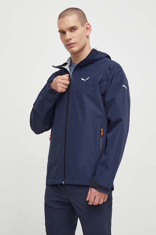 Salewa kurtka outdoorowa Puez Aqua 4 PTX 2.5L pozostałe granatowy 00.0000028615