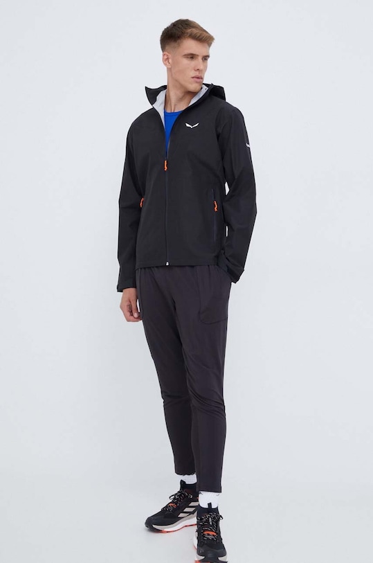 Outdoorová bunda Salewa Puez Aqua 4 PTX 00.0000028615 černá AW25