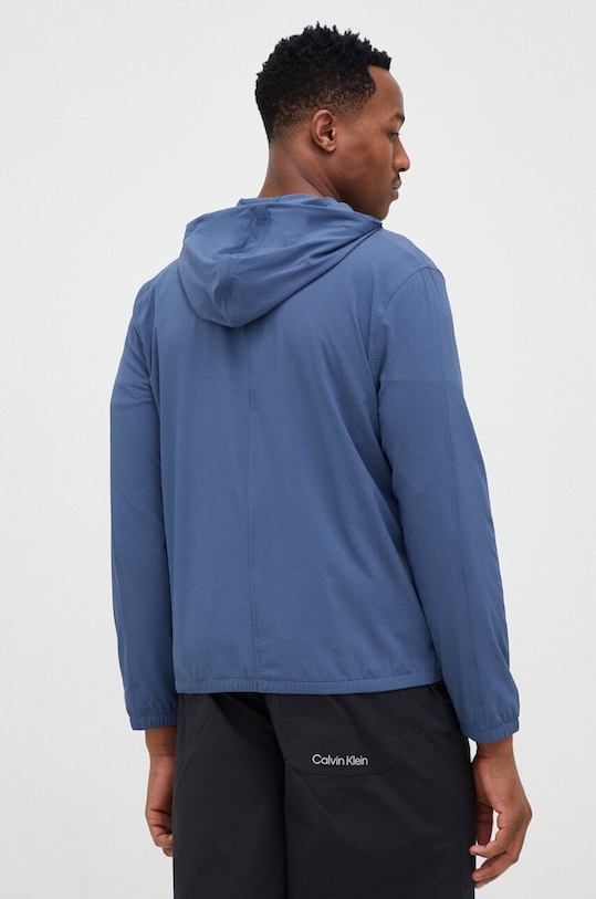 Odzież Calvin Klein Performance wiatrówka Essentials 00GMS3O502 niebieski
