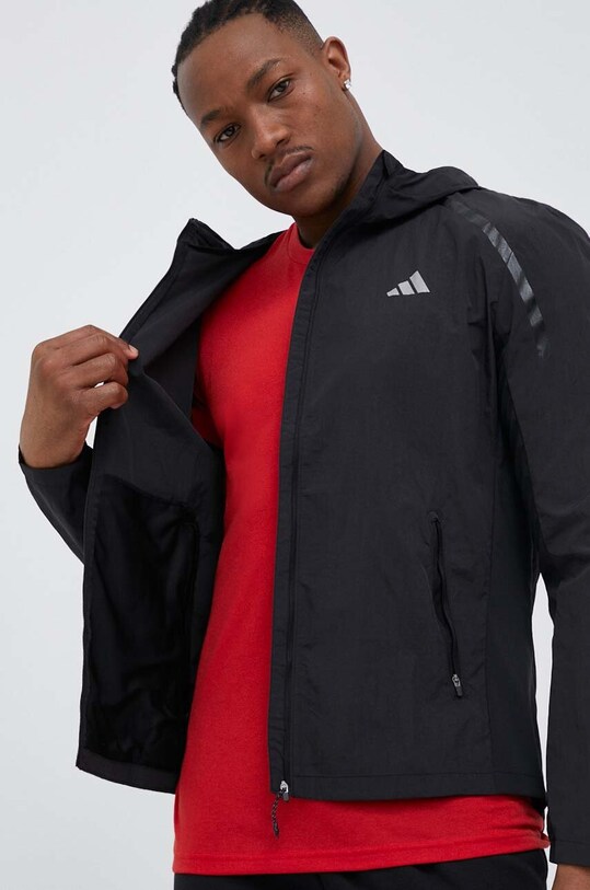 Běžecká bunda adidas Performance Marathon IB8264 černá