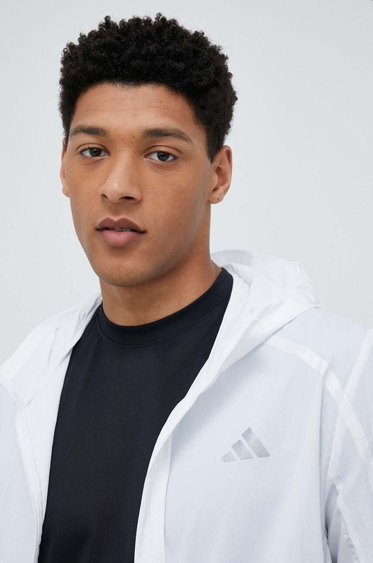 adidas Performance windbreaker Marathon alb IB8265