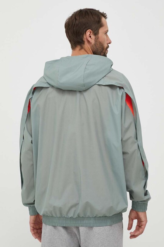 Odzież adidas kurtka IC3725 zielony